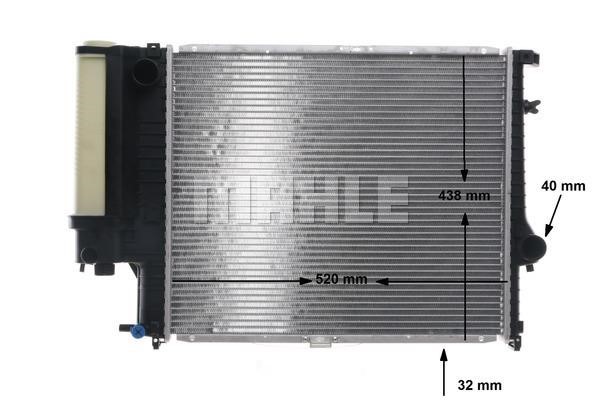 Mahle&#x2F;Behr Radiator, engine cooling – price