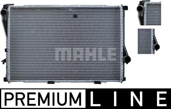 Engine cooling radiator Mahle/Behr CR 296 000P