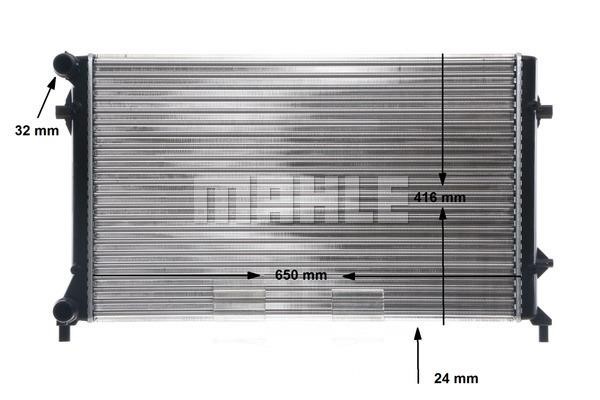 Mahle/Behr Engine cooling radiator – price [object Object] PLN