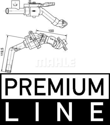 Mahle/Behr Heater control valve – price [object Object] PLN