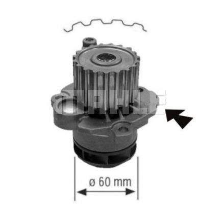 Mahle/Behr CP 557 000S Water pump CP557000S