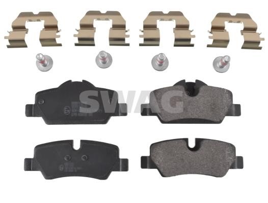 SWAG 11 11 6290 Rear disc brake pads, set 11116290