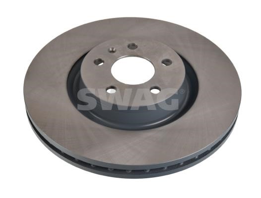 SWAG 30 10 7506 Front brake disc ventilated 30107506