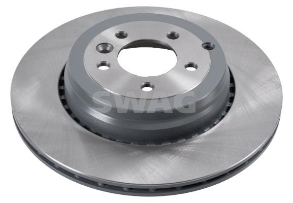 SWAG 33 10 0035 Rear ventilated brake disc 33100035