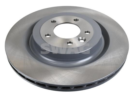 SWAG 33 10 0122 Rear ventilated brake disc 33100122