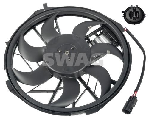 SWAG 33 10 0365 Hub, engine cooling fan wheel 33100365