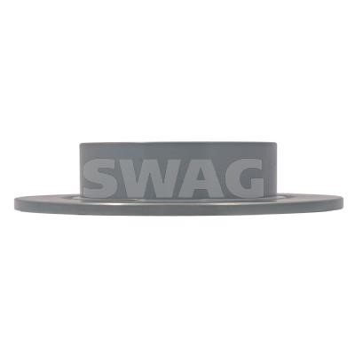Unventilated brake disc SWAG 33 10 1070