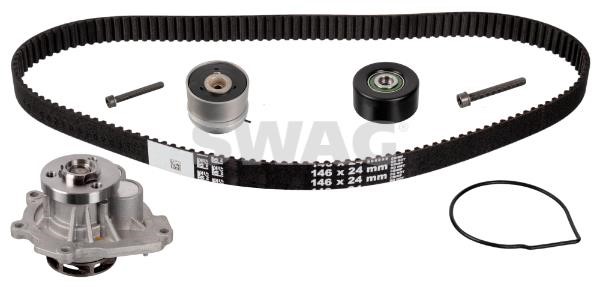 SWAG 33 10 1669 TIMING BELT KIT WITH WATER PUMP 33101669