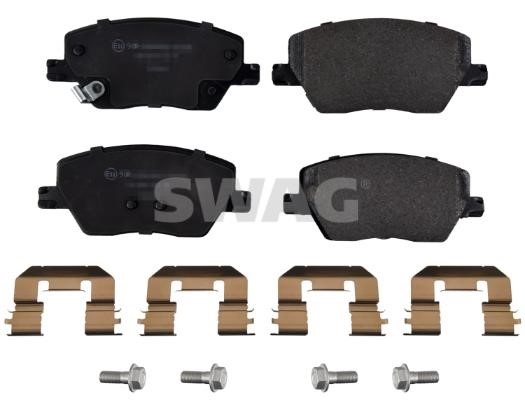 SWAG 33 10 1940 Front disc brake pads, set 33101940