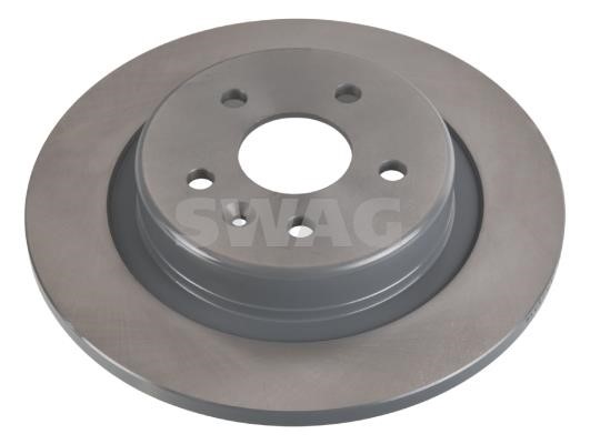 SWAG 42 10 7720 Rear brake disc, non-ventilated 42107720
