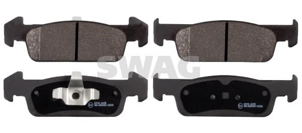 SWAG 60 91 6976 Front disc brake pads, set 60916976