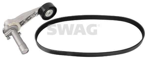 SWAG 64 10 7424 Drive belt kit 64107424