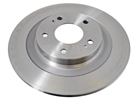 SWAG 80 10 8488 Unventilated brake disc 80108488