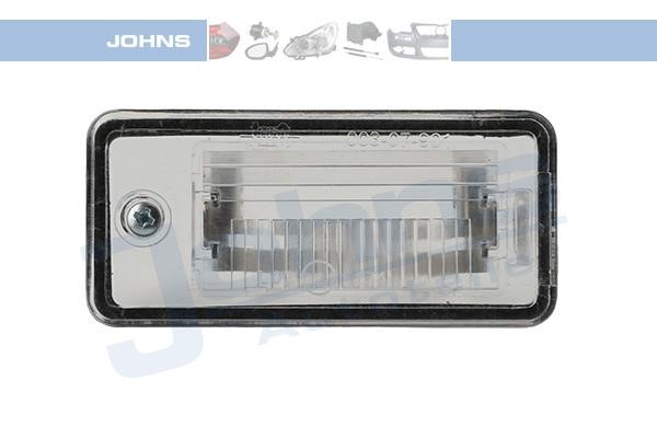 Johns 13 02 87-96 License lamp right 13028796