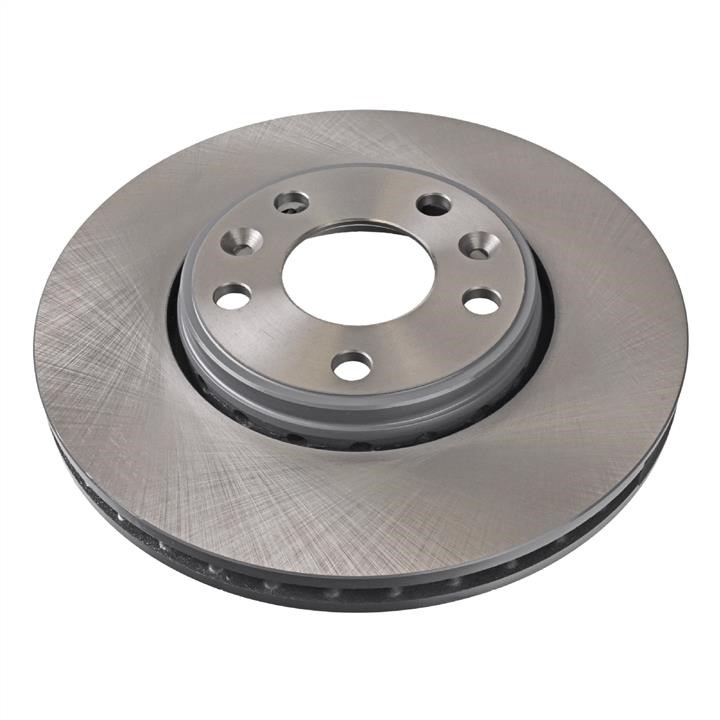 NiBK RN43005 Front brake disc ventilated RN43005