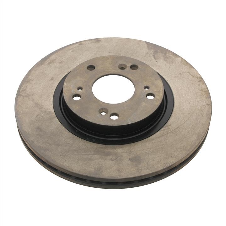 NiBK RN1204 Front brake disc ventilated RN1204