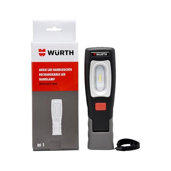 Wurth 0827940370 Rechargeable LED lamp WL MINI complete with accessories 0827940370