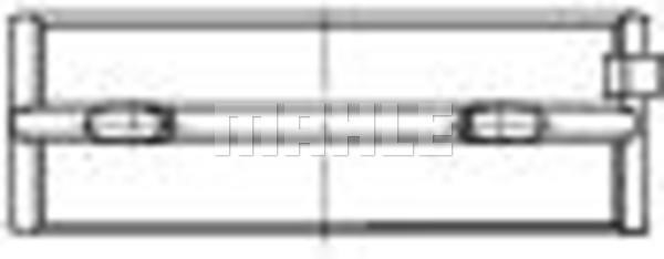001HL21929025 Mahle Original Main bearing, couple