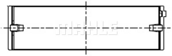 Mahle Original 029 HL 18817 050 Main bearing, couple 029HL18817050