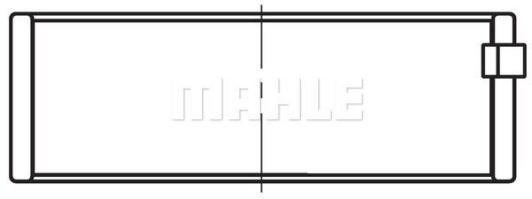 Mahle Original 021 PL 19976 000 Connecting rod bearing, pair, standard 021PL19976000