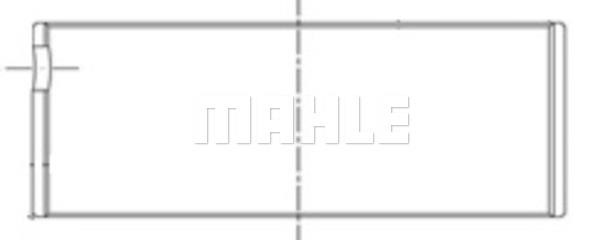 099PL10198025 Mahle Original BEARING-CONNECT.ROD, 0,25mm