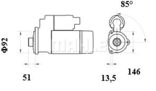 Buy Mahle Original MS 905 at a low price in United Arab Emirates!