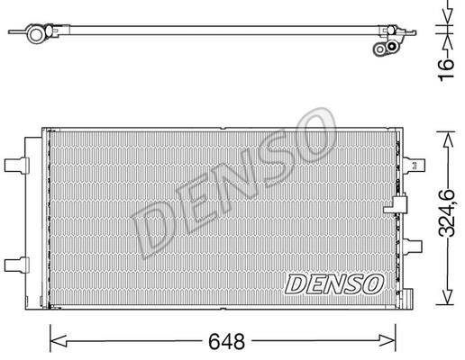 DENSO DCN02044 Cooler Module DCN02044