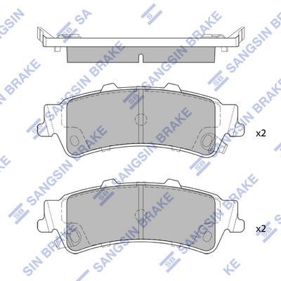 Sangsin C10023 Constant velocity joint (CV joint), outer, set C10023