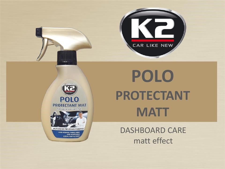 K2 K412 Means for maintenance of the dashboard, 250ml K412
