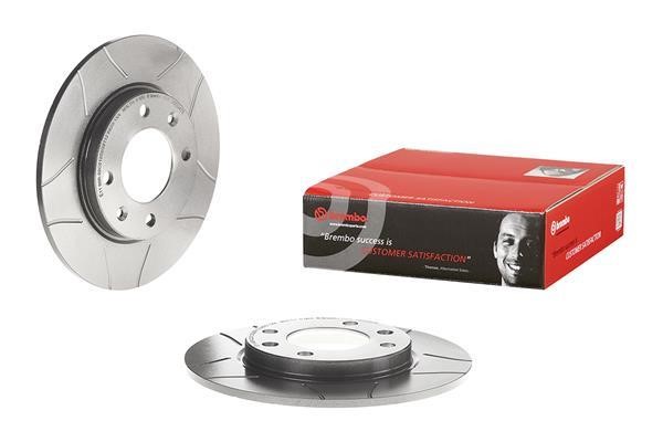 Unventilated brake disc Brembo 08.5334.75