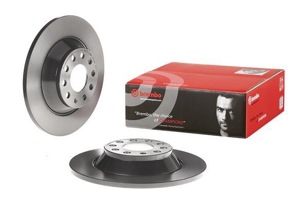 Rear solid brake disc Brembo 08.8843.21