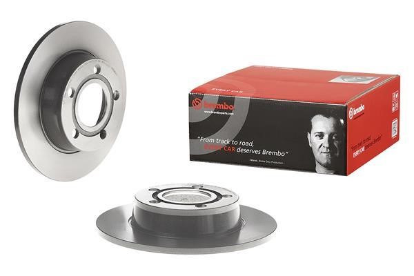 Rear solid brake disc Brembo 08.9084.11