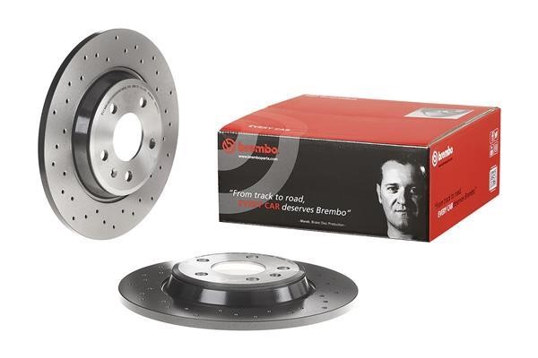 Rear solid brake disc Brembo 08.A759.1X