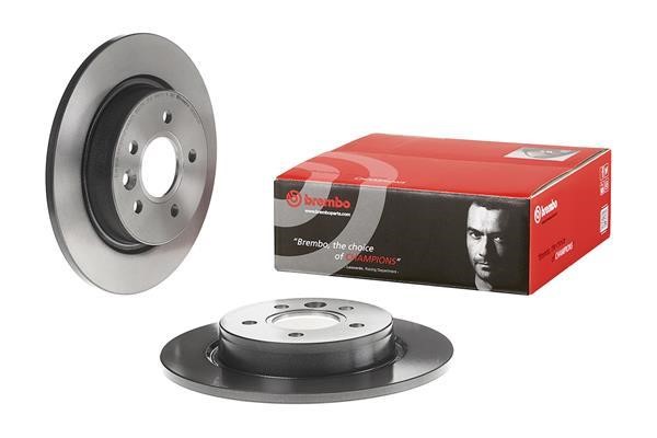 Rear solid brake disc Brembo 08.9975.11