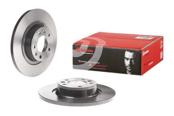Unventilated brake disc Brembo 08.A456.11