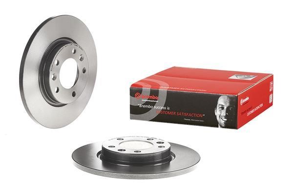 Rear solid brake disc Brembo 08.C308.11