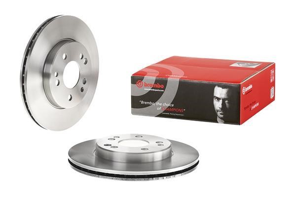 Vented brake disc, 1 pc Brembo 09.4869.34