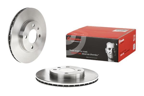 Ventilated disc brake, 1 pcs. Brembo 09.5166.14