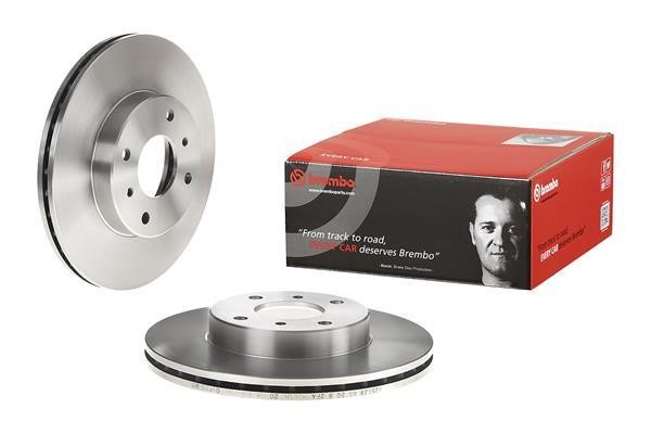 Ventilated disc brake, 1 pcs. Brembo 09.5254.20