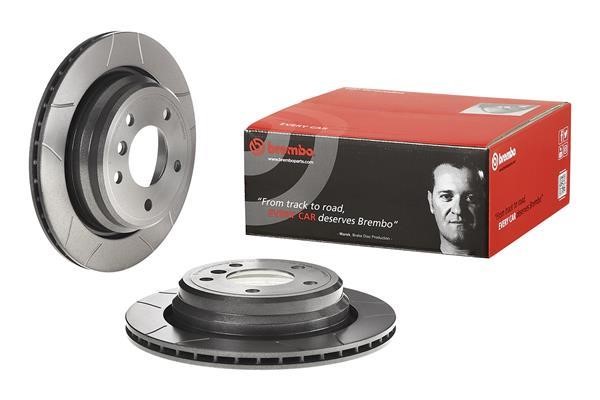 Rear vented brake disc Brembo 09.6841.75