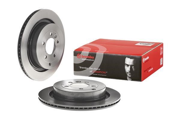 Rear ventilated brake disc Brembo 09.8876.31