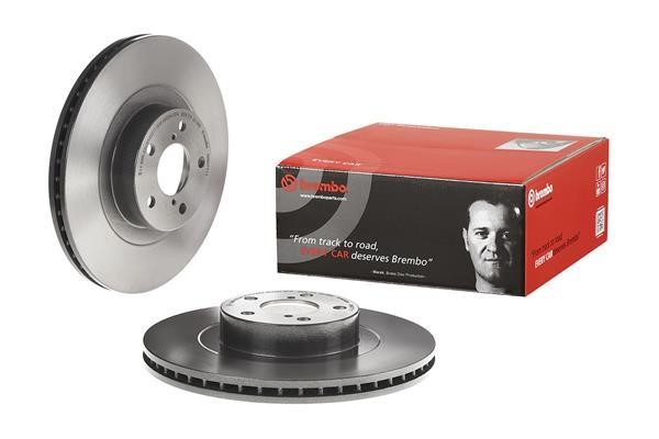 Vented brake disc, 1 pc Brembo 09.9077.11