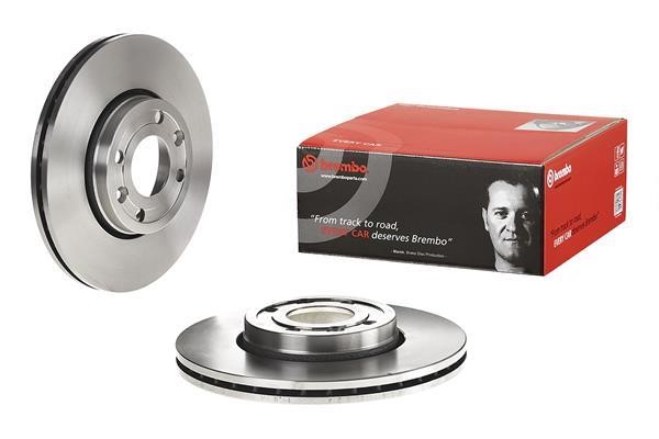 Vented brake disc, 1 pc Brembo 09.9078.10