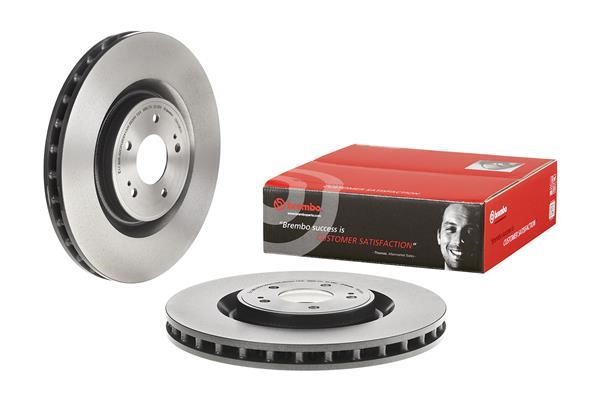 Front brake disc ventilated Brembo 09.A196.11