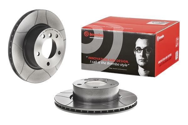 Front vented brake disc Brembo 09.9752.75