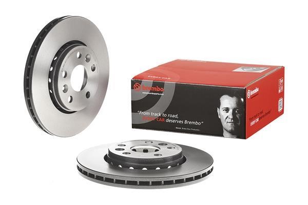 Brembo 09.A727.21 Vented brake disc, 1 pc 09A72721 09A72721 Brembo Vented brake disc, 1 pc