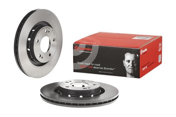 Vented brake disc, 1 pc Brembo 09.A738.11