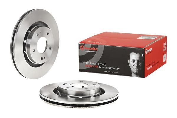 Brembo 09.A738.14 Ventilated disc brake, 1 pcs. 09A73814