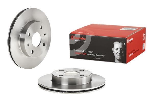 Vented brake disc, 1 pc Brembo 09.A421.10