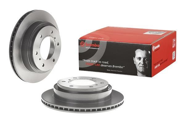 Rear ventilated brake disc Brembo 09.A450.11